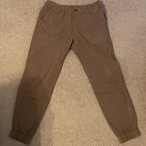 BearBottom Mens Large Khaki Jogger Pants
